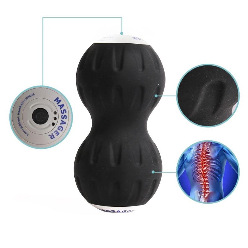 Procircle Silicone Peanut Therapy Vibrating Massage Ball