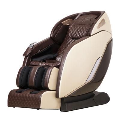 China Wholesale Luxury SL Track Full Body Shiatsu Zero Gravity Recliner Massage Chair with LED Lights