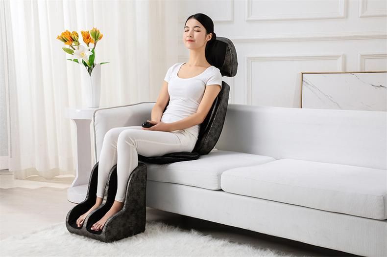 Fangao Electric 4 Sets Jade Shiatsu Remote Control Massage Cushion