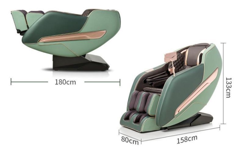 Hot Sell Fashion Music 4D 0 Gravity Electric Lounge Full Body Massage Chair