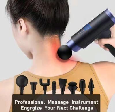 Electric Booster Muscle Gun Massager with LCD Display