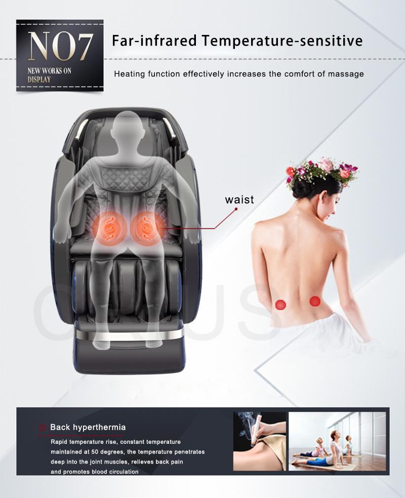 Ningde Crius 3D Zero Gravity 4D Body Massager Spare Parts Full Body Massage Chair