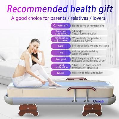 MP3 Infrared Jade Heating Massage Bed, Health Care Massage Bed