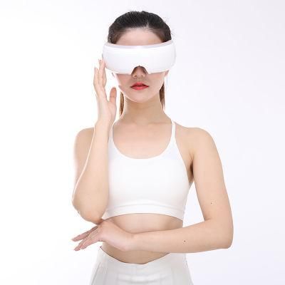 Hezheng High Quality LED Display Eye Massage Foldable Heat Compress Vibrating Eyes Massager