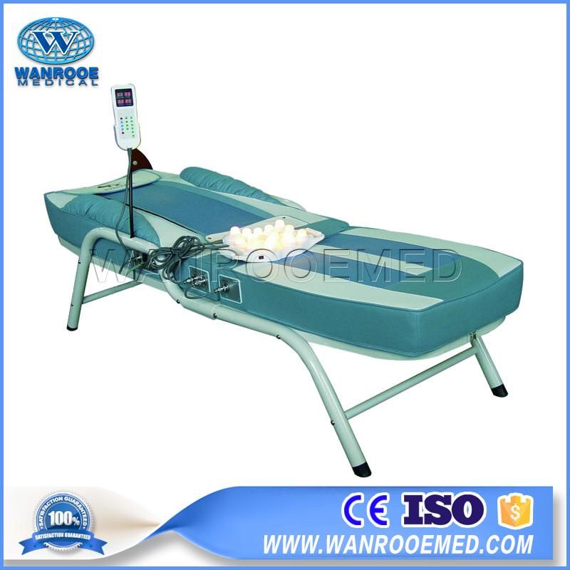 dB103 Salon Furniture Body Heating Electric Jade Massage Bed