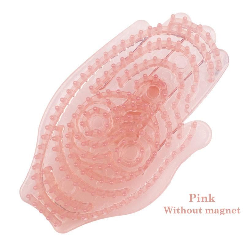 Manual Meridian Massage Brush TPU Palm Treasure Body Brush Massage Relieve Ratigue with or Without Magnet