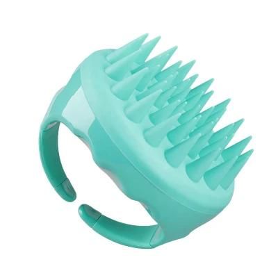 Scalp Massage Colorful Silicone Hair Shampoo Brush