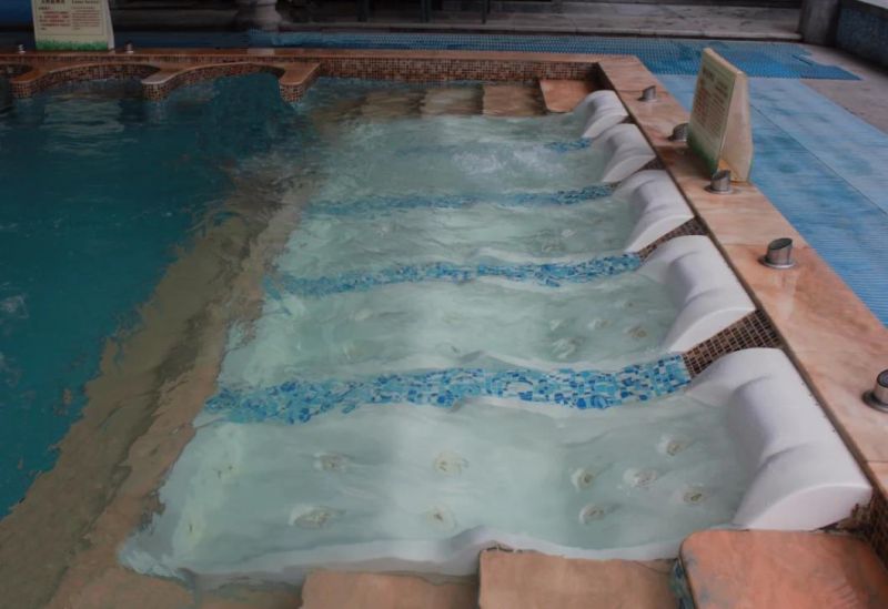 Acrylic SPA Hydrotherapy Water Jet Massage Bed