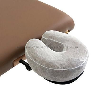 Disposable Massage U-Shaped Pillow Case Cover for Massage Tables &amp; Massage Chairs