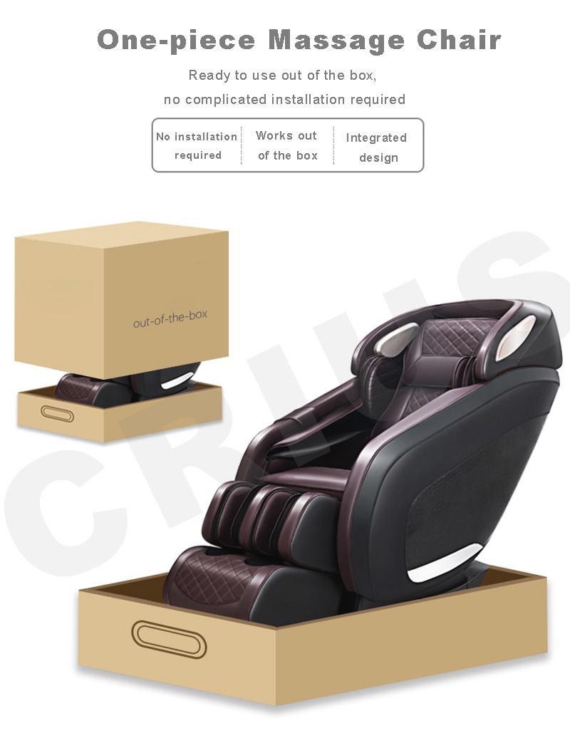 Ningde Crius Electric Luxury Full Body 3D Zero Gravity 4D Foot Massage Chair