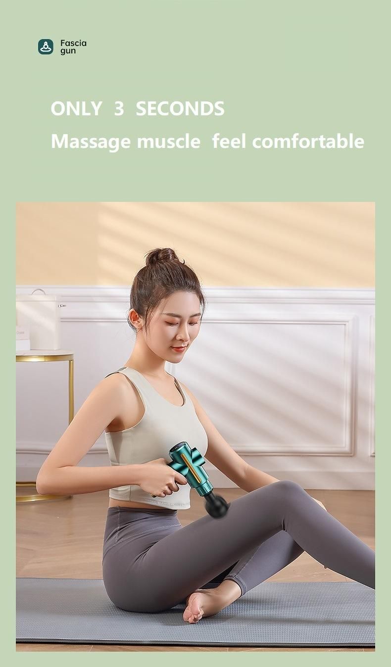 Fuan Professional Deep Tissue Relax Muscle 30 Speed Power Percussion Massage Gun 2022