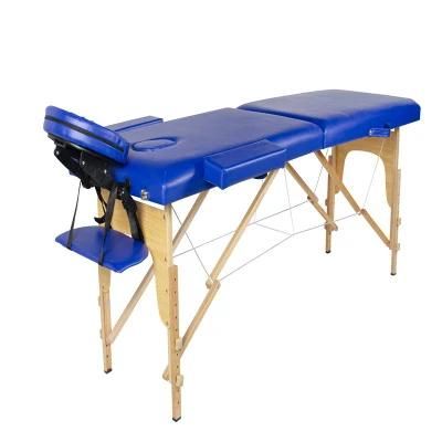 Factory Direct Folding Massage Bed Fitness Equipment with Adjustable Height