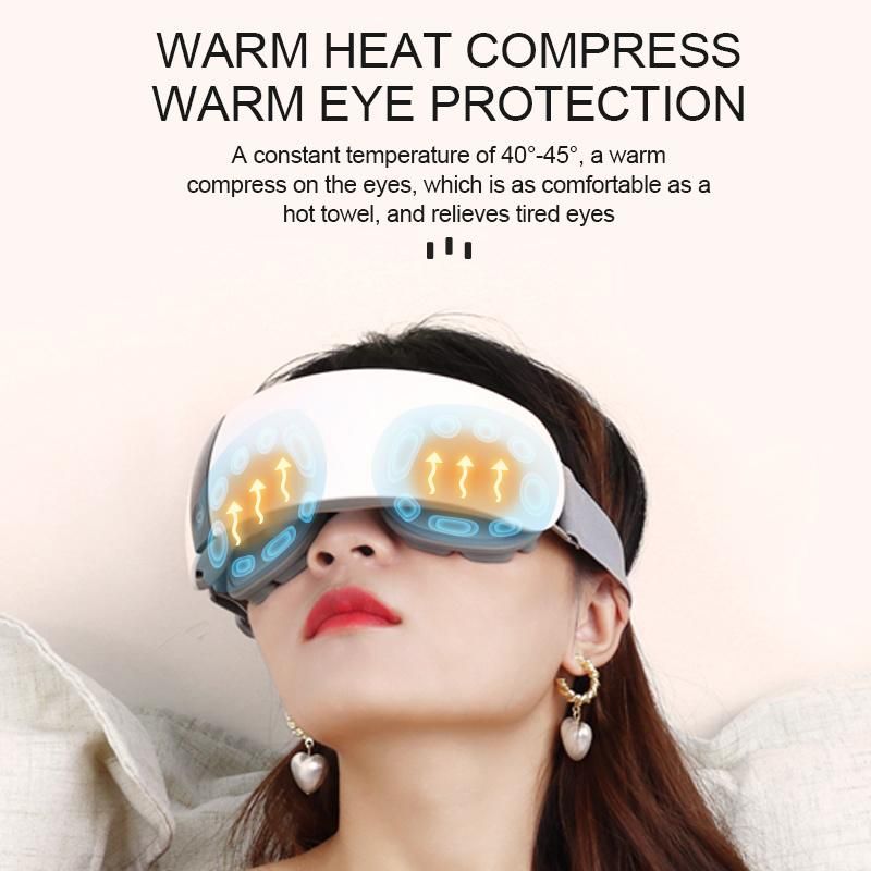 New Tech Eye Massager with Heating Function Neck Massager for Eye Warm Care for Relax and Reduce The Dark Cycle of Eye