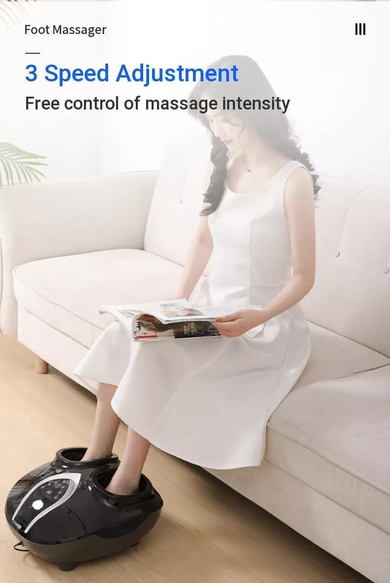 Electric Heating Air Pressure Leg Massager Blood Circulation Machine Foot Massage