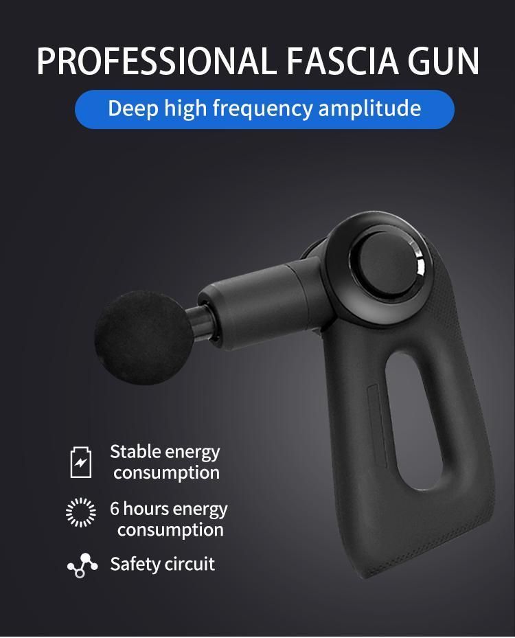 Handheld Powerful Deep Tissue Percussion Muscle Electric Booster Fascia Gun