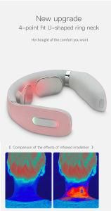 2020 PC Silicon Magnetic Therapy Neck Massager with Infra-Red Heating