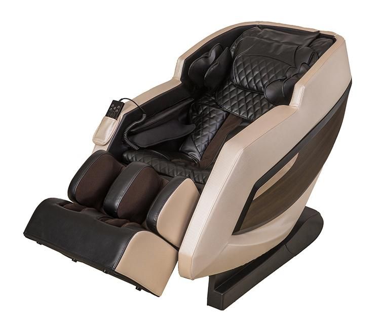 Deluxe Salon Air Pressure Chair Massage Vibrating Electric SL Track 3D Zero Gravity Space Capsule Massage Chair