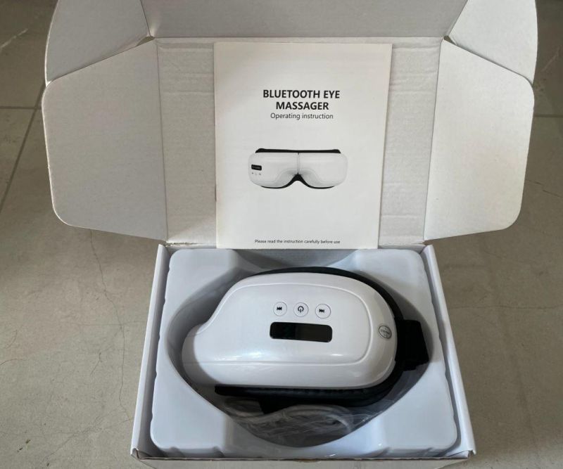 White Eyesight Tahath Carton Massager with Remote Conteol Eye Bags