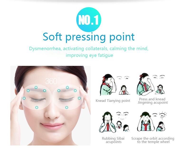 Portable Product Mask Bag Mini Glasses Head Eye Massager