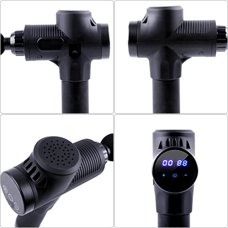 16.8V or 24V ABS/Silicone, ABS Tahath Guasha Tool Massage Gun