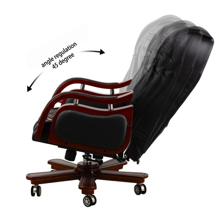 China Wholesale Electric Portable Body Shiatsu Swivel Executive Massage Chair PU Leather Reclining Office Massage Sofa Chair with Vibration