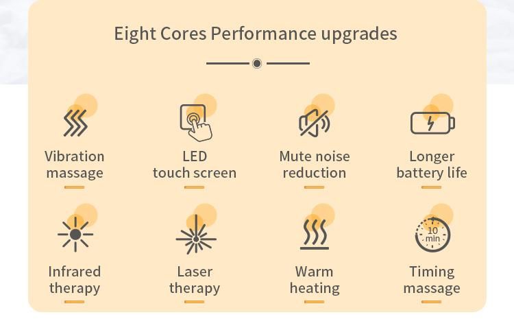 Air Pressure Mechanical Tahath Carton Massage Machine Lnfrared Physiotherapy Massager