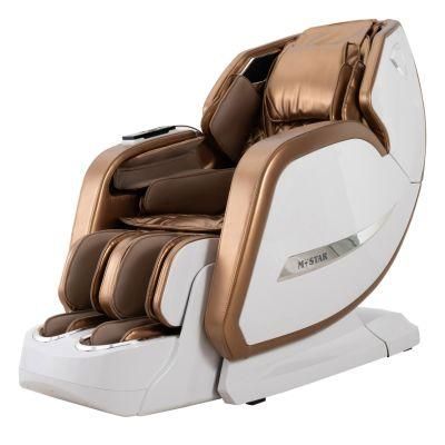 Full Body Leather and Plastic Cover Massage Chair for Sale
