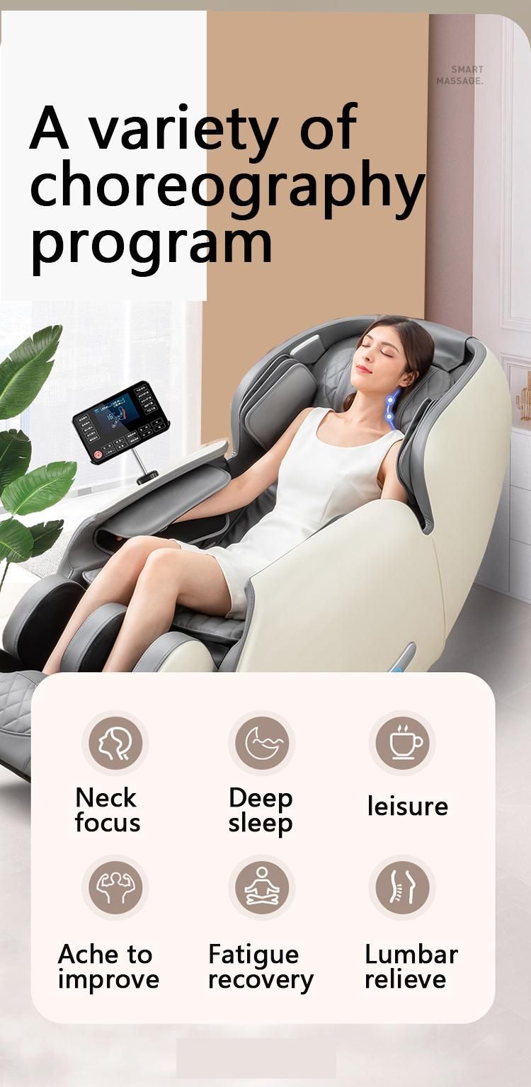 Easepal Ready to Ship Full Body Shaitsu Electronic Massage Chair Smart Automatic Massage Chair
