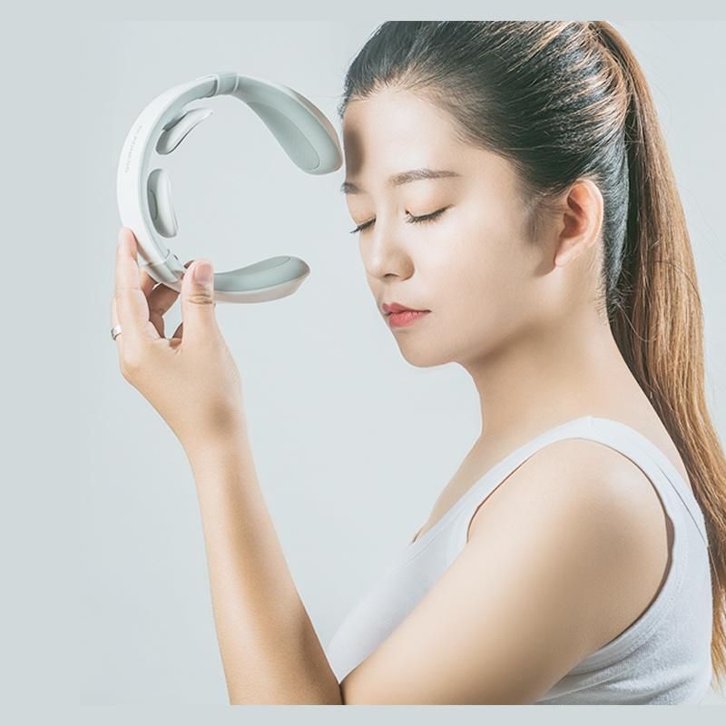 Hot Sale Portable Wireless Pulse Low Frequency Kneading Neck Masager