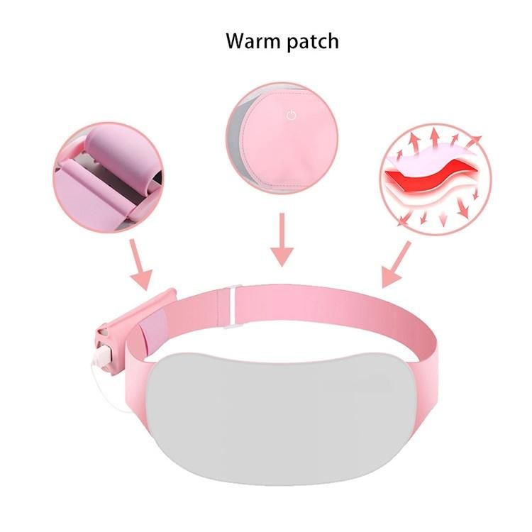 Heating Waist Belt Pad Far Infrared Warm Uterus Belt USB Electric Warming Belt for Women
