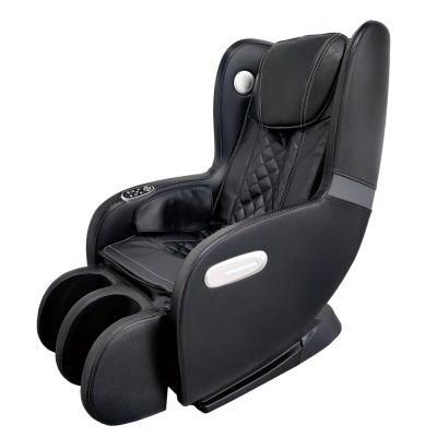 Cheap Price Factory OEM L Track Electric Music Function Black Full Body Zero Gravity Chair Massager