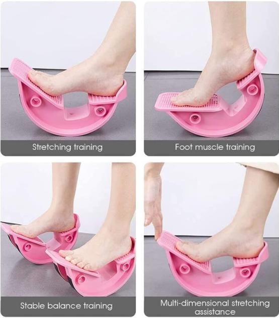 ABS Foot Rocker Durable Calf Stretcher Device Yoga Fitness Foot Massage Pedal