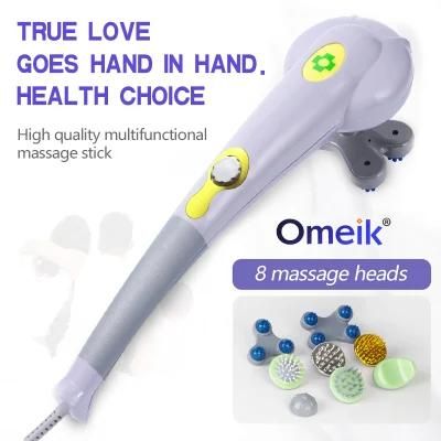 Wholesale Cheap Massage Equipment Handheld Massager with 8 Massage Head