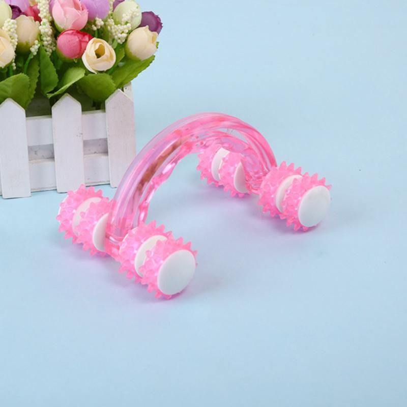 Shapely Roller Yoga Massager Muscled Relaxation Unique Design Plastic Roller Massager Hand Massager Wyz19439