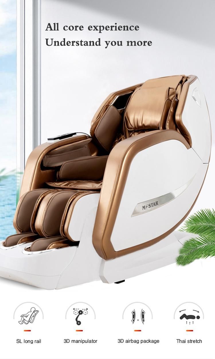 Luxury Shiatsu 4D Zero Gravity Massage Chair