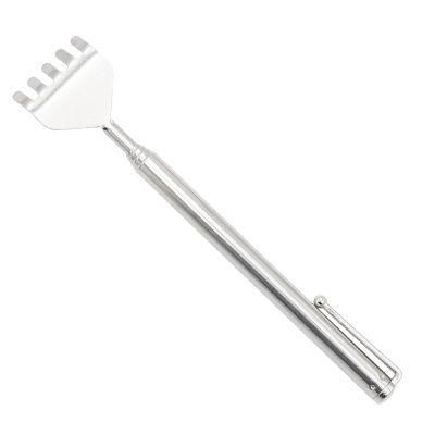 Portable Stainless Steel Metal Back Scratcher Extendable with Telescoping Handle