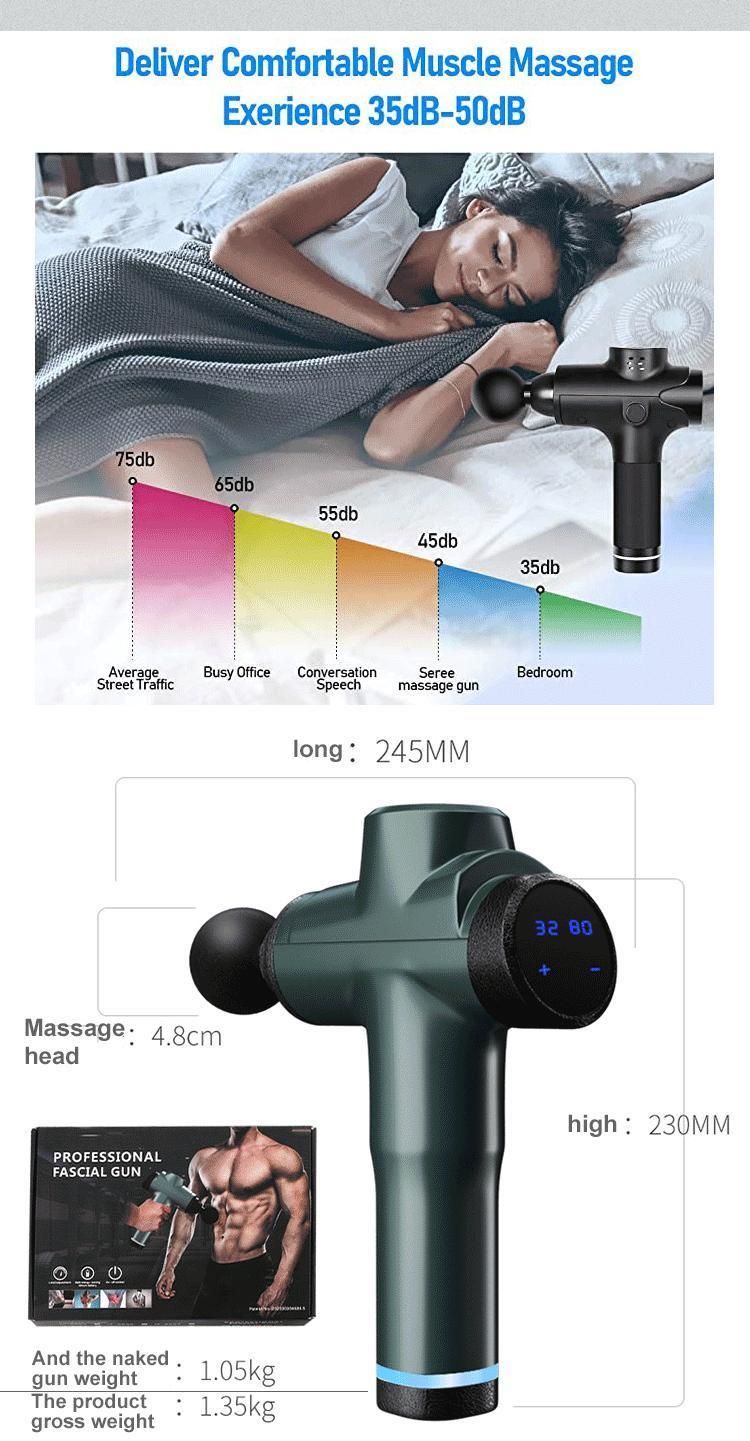 Wholesale 2021 12V Mini Rose Golden Massage Gun
