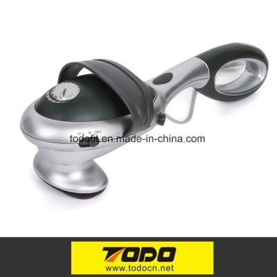 Todo Double Head Handheld Electric Massager Percussion Action for Deep Kneading