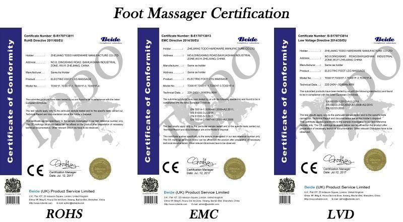 China Professional Heat Massager Leg Beautician Foot Massager