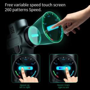 Professional Deep Muscle Massager LCD Touch Screen Massage Gun