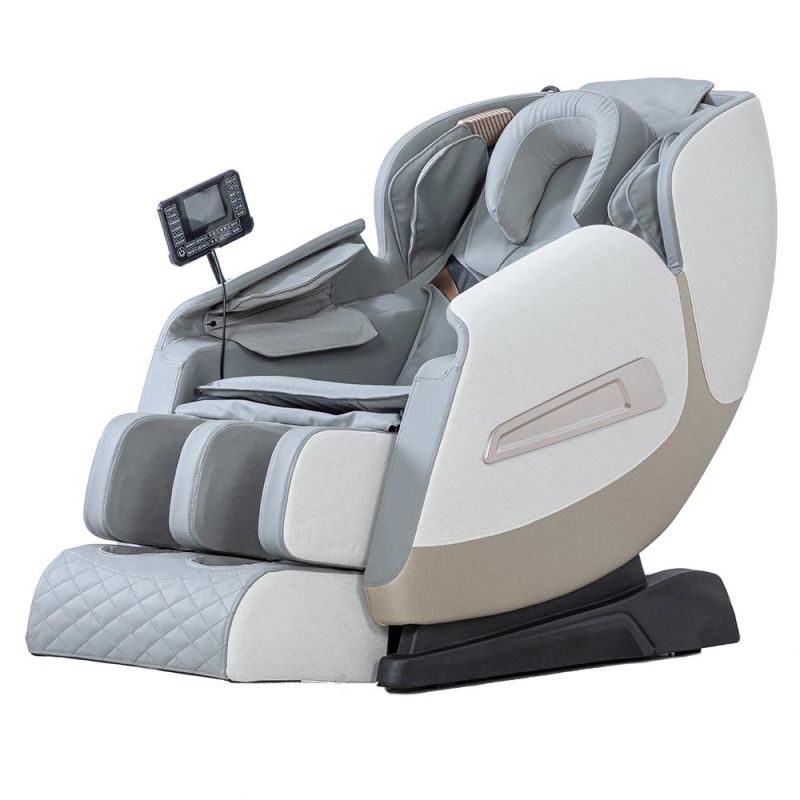 Relaxing Electric Air Compression 3D Full Body Zero Gravity Thermal Foot Massage Chair with Bt Music