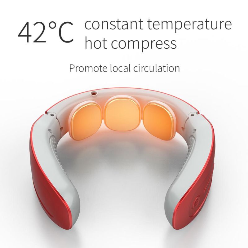 Heating Changing The Current Intensity Eye with Remote Controll Neck Massager