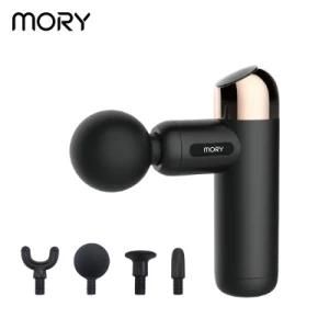 Mory Home Massage Personal Electric Body Massager Machine Fascia Deep Tissue Percussion Muscle Mini Massage Gun Case