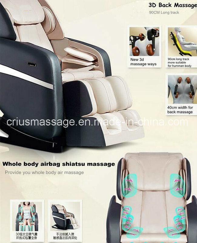 Family Combating Stress Back Pain Release Massage Chair