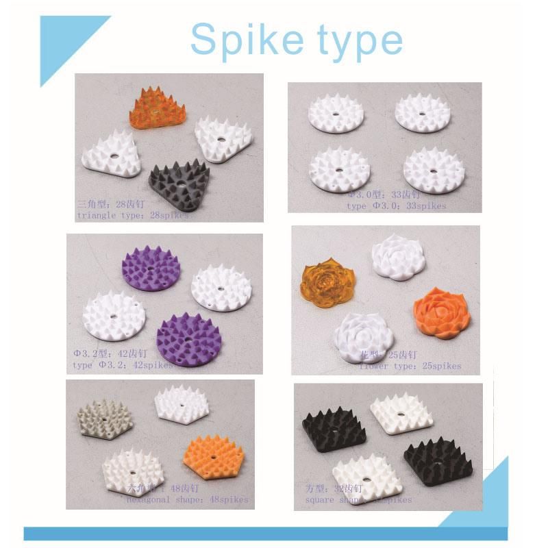 Orange Aerobic Functional Body Foot Massage Spike Mat Acupressure Mat