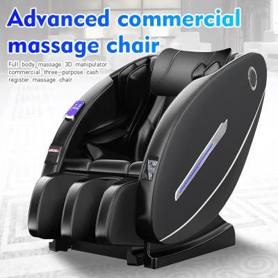 Public Use 3D Zero Gravity Paper Money Operated Vending Massage Chair for Commercial