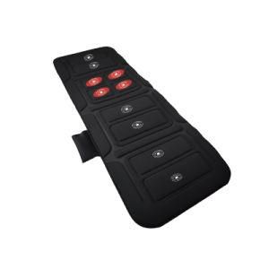 Remote Control Body Massage Mat Shaitsu and Vibration Heat Massage Mattress, Stretching Massage Mat for Car