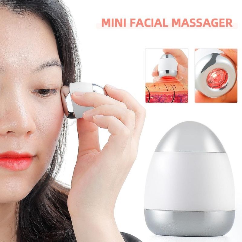 EMS Vibration Massager Infrared Photon Rejuvenating Beauty Instrument Facial Skin Care Massage Face Lifting Ion Essence Importer