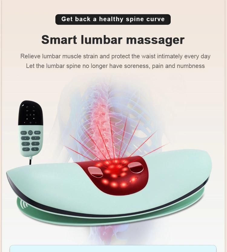 Inflated Back Stretcher Vibration Massage with Heat