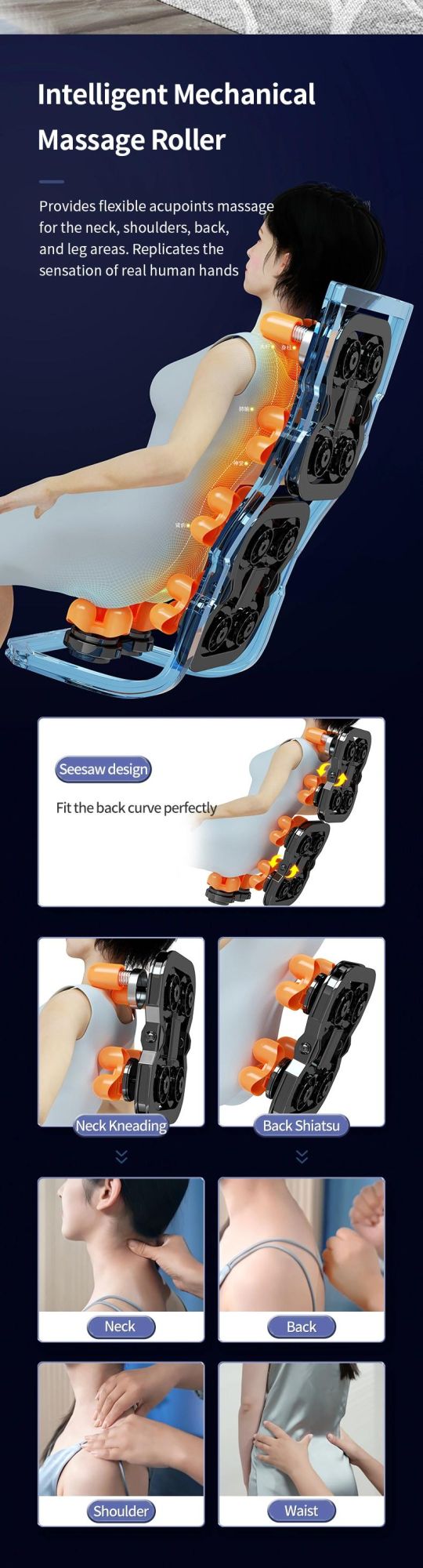 Fangao Luxury Household Multifunctional 8d Zero Gravity Massage Chair